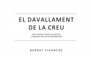 El davallament de la creu score cover
