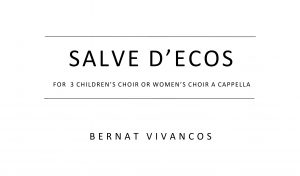 Salve d'Ecos score cover