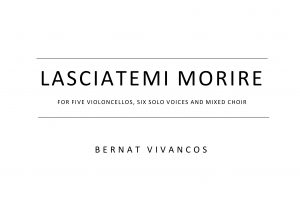 Lasciatemi Morire score cover
