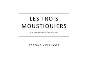 Les trois Moustiquiers score cover